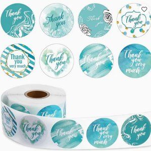 Thank you Stickers - 500 pcs - NWT